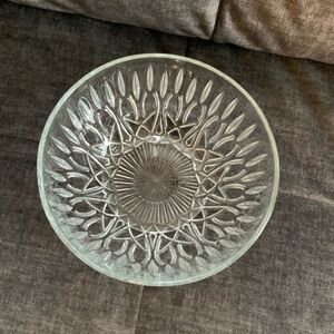 Vintage Pasari Crystal Indonesia 8” Serving Bowl